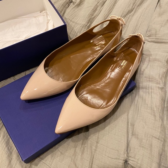 Aquazzura Firenze Forever Marilyn Tassel Flat 41 - Picture 2 of 11